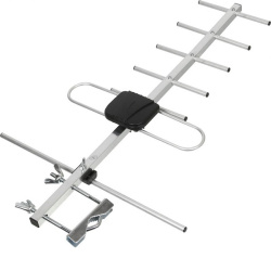 Антенна телевизионная Hyundai H-TAE120 11дБ уличная пассивная серебристый