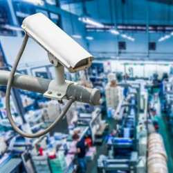 Типовой комплект системы видеонаблюдения для производства