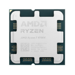 Процессор RYZEN X8 9700X (AM5, 8/16, 3800-5500 МГц, L2 - 6 Мб, L3 - 16 Мб, AMD Radeon Graphics, TDP 65 Вт)