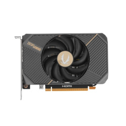 Видеокарта NVIDIA GeForce RTX 5060 8Gb (Zotac GeForce RTX 5060 GAMING SOLO) (PCIe 5.0, 2280-2497 МГц, 8 Гб GDDR7 28000 МГц, 128 бит, HDMI/DisplayPort x3)
