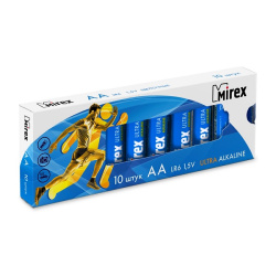 Батарея AAA Mirex Ultra алкалиновая (упаковка 10шт)