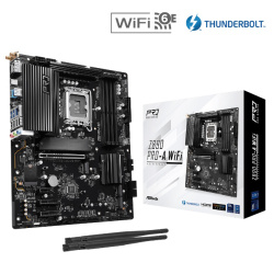 Материнская плата ASRock Z890 PRO-A WIFI LGA 1851, Intel Z890, ATX, 4xDDR5 5600 МГц, 4xSATA, 4xM.2, 1хPCI-E x16, HDMI/DP, Wi-Fi, Bluetooth