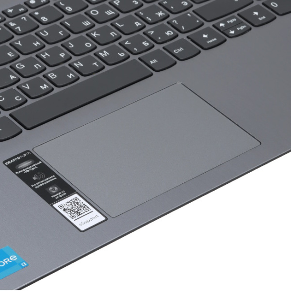 Ноутбук Lenovo IdeaPad 3 15IAU7 серый