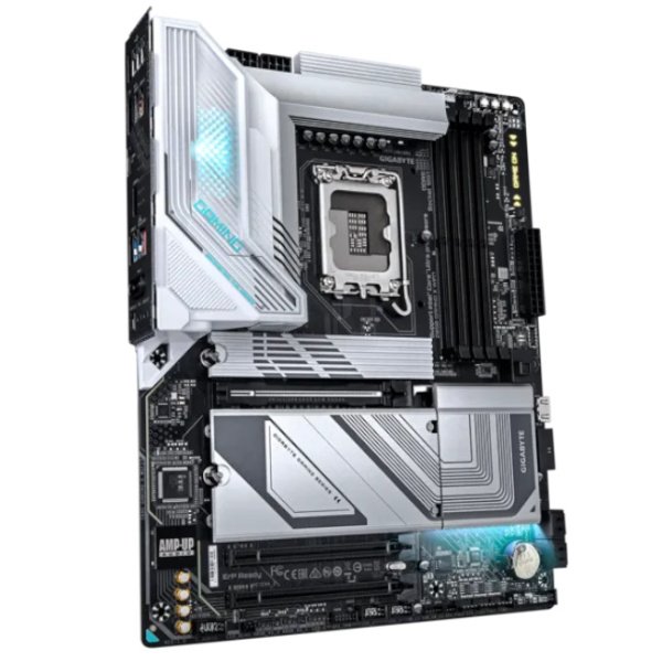Материнская плата Gigabyte Z890 GAMING X WIFI7 LGA 1851, Intel Z890, ATX, 4xDDR5 6400 МГц, 4xSATA, 4xM.2, 3хPCI-E x16, DP, Wi-Fi, Bluetooth