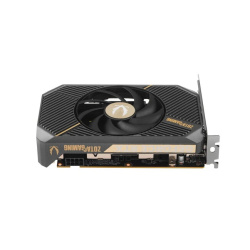 Видеокарта NVIDIA GeForce RTX 5060 8Gb (Zotac GeForce RTX 5060 GAMING SOLO) (PCIe 5.0, 2280-2497 МГц, 8 Гб GDDR7 28000 МГц, 128 бит, HDMI/DisplayPort x3)