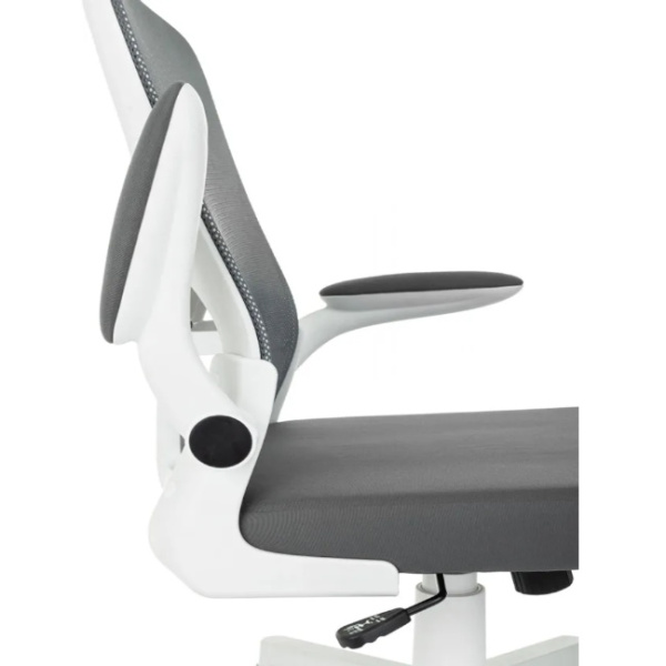 Кресло Бюрократ Aster N-W темно-серый TW-04 Neo Grey (сетка/ткань,120 кг, крестовина пластик, колесики пластик)