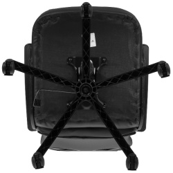 Кресло игровое A4Tech X7 GG-1000B черный (экокожа, 120кг, крестовина пластик, колесики пластик, подголовник)