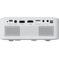 Проектор Cactus CS-PRE.08WT.WXGA белый (LCD, HD(1280x720), 1500 лм, 1000:1, HDMI/AV, колонки 3 Вт, ресурс лампы 30000 ч)